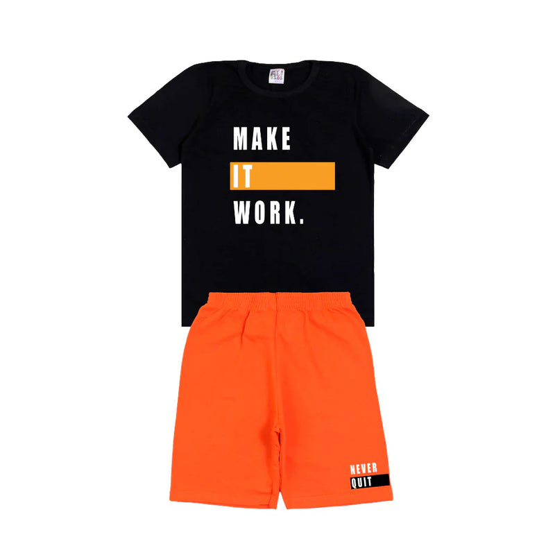 Conjunto Infantil e Juvenil Menino