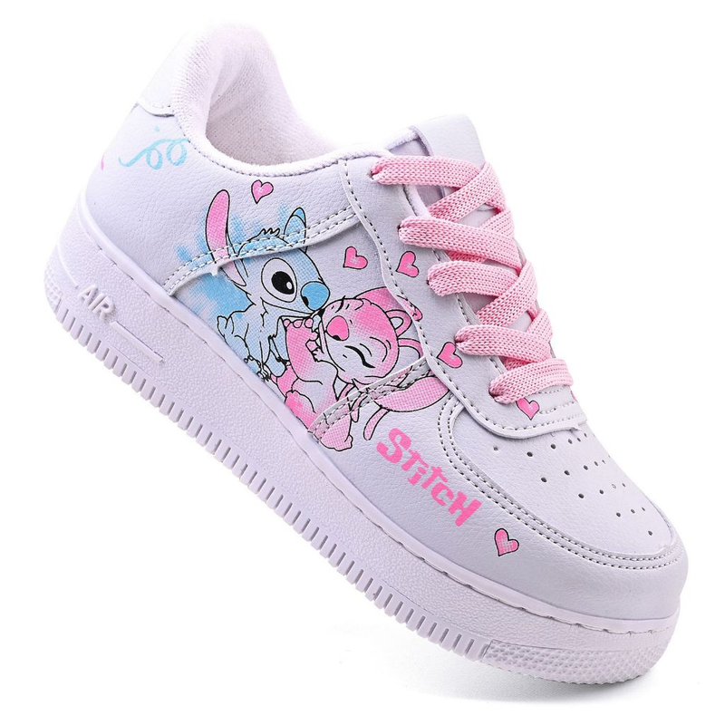 Tênis Infantil Confortável Stitch