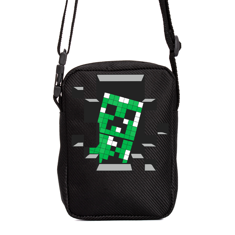 Bolsa Infantil Transversal Unissex Minecraft