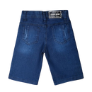 Bermuda Infantil Masculina Sarja e Short Jeans Juvenil