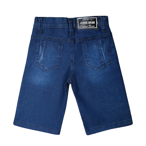 Bermuda Infantil Masculina Sarja e Short Jeans Juvenil