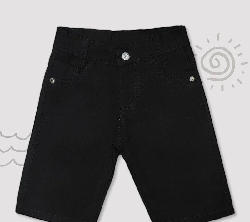 Bermuda Infantil Masculina Sarja e Short Jeans Juvenil